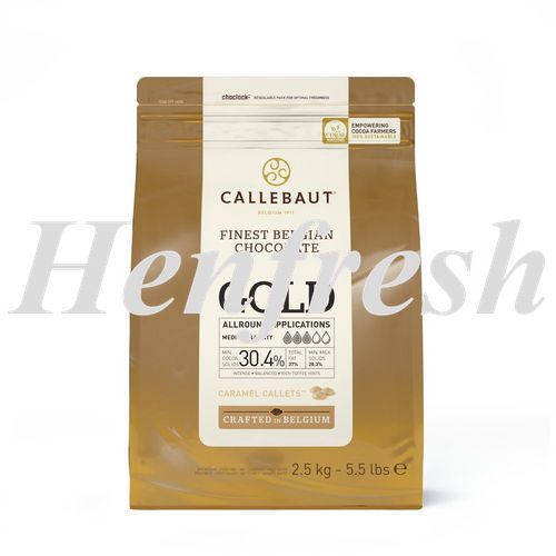 Callebaut Callets Gold 2.5kg