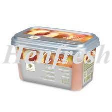 Ravifruit Frozen Fruit Puree Peach Whitet 1kg Tub
