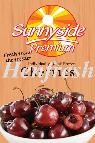 Sunnyside IQF Dark Sweet Cherries 2x2.5kg
