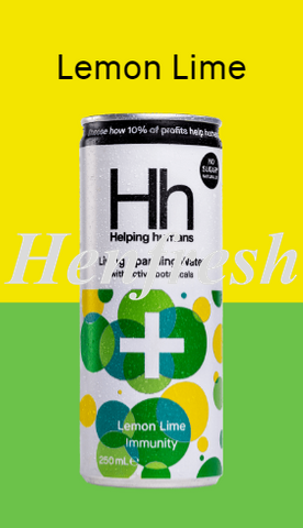 HH Sparkling Water Lemon Lime 24 x 250ml
