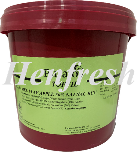 Puratos Topfil Caramel Flavoured Apple 50% 4.5kg