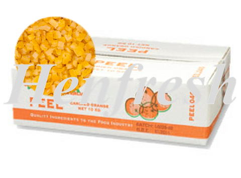 Peel Candied Orange Diced 10kg