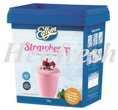 Edlyn Strawberry Mousse 2kg