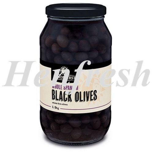 SH Olives Spanish Black 6x1.9kg
