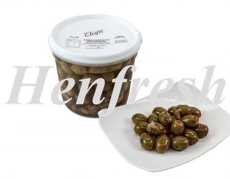 Elegre Marinated Pitted Green Olives
