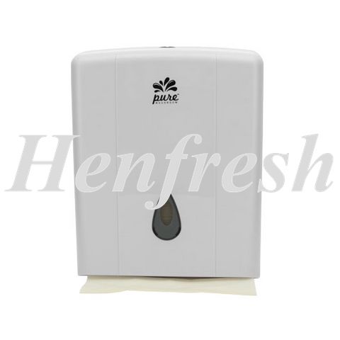 TP Pure Paper Towel Interleaf Dispenser Plastic