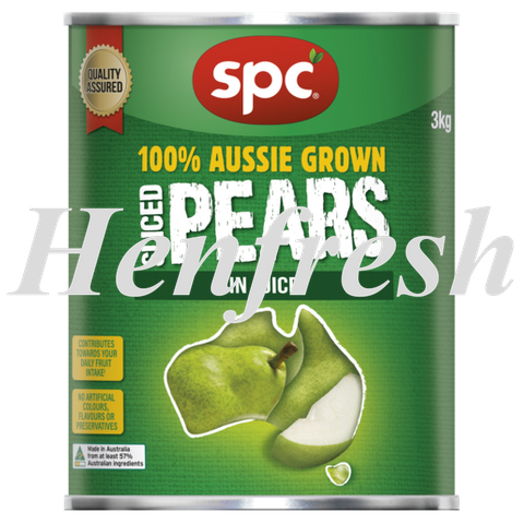 SPC Pears Sliced  in Juice 3x3kg