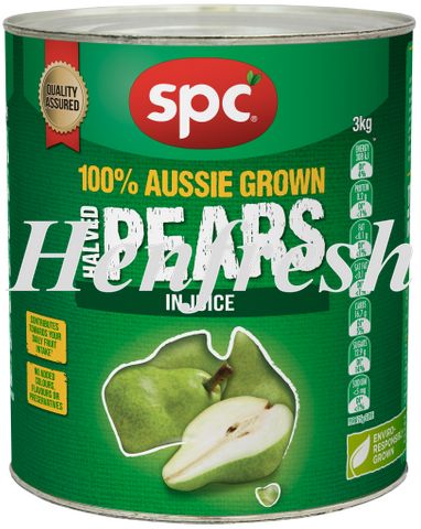 SPC Pear Halves N/Juice 3xA10