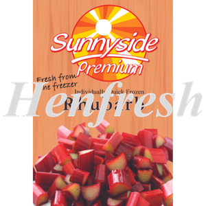 Sunnyside IQF Frozen Diced Rhubarb 1kg