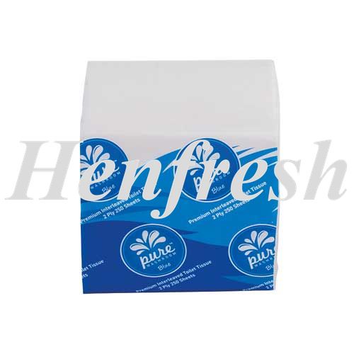 TP Pure Toilet Paper 2 Ply Interleaf 36x250 Sheets