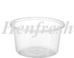 TP C16 Round Containers Clear 440ml (50)