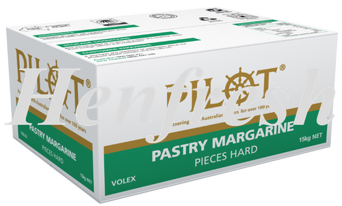 Pilot Pastry Margarine Pieces Hard 15kg (Volex)