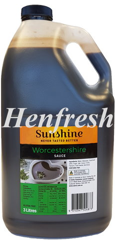 Sunshine Worcestershire Sauce 3lt