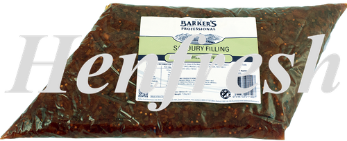 Barkers Caramelised Onion Savoury Fill 4x1.25kg