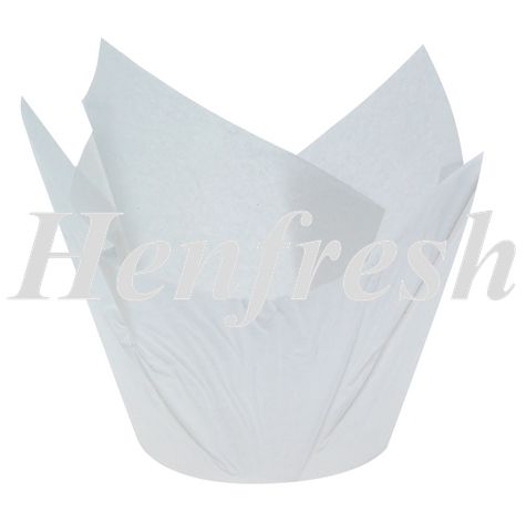 Confeta Tulip Muffin Wrap P60 White (500)