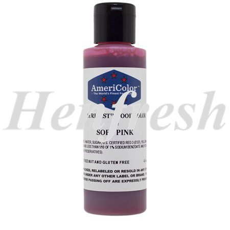 AmeriColor Air Brush Colour Soft Pink 128g