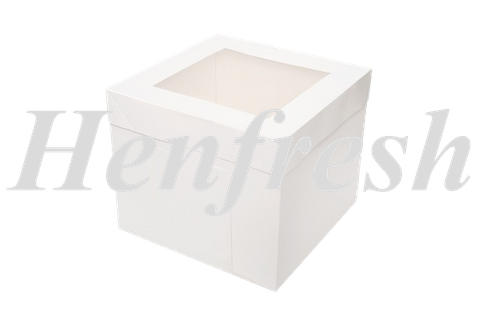 8x8x12 Window Cake Box (50)