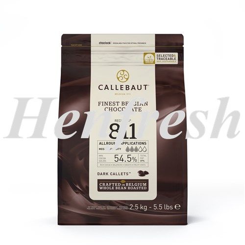 Callebaut Callets Dark Bittersweet 54.5% 2.5kg