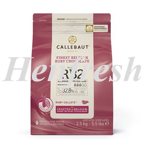 Callebaut Callets Ruby RB2 2.5kg