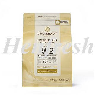 Callebaut Callets White Couverture 28% 2.5kg