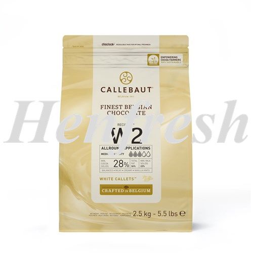 Callebaut Callets White Couverture 28% 2.5kg
