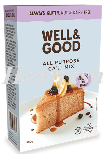 Well & Good All Purpose Cake 5x400g