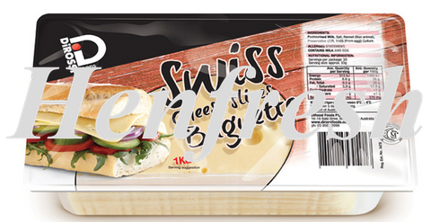 DR Sandwich Swiss Slices 1kg