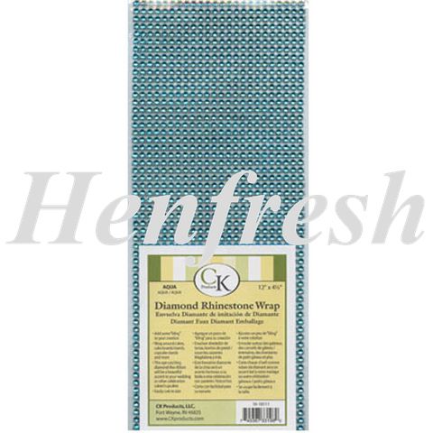 CK Rhinestone Wrap Aqua