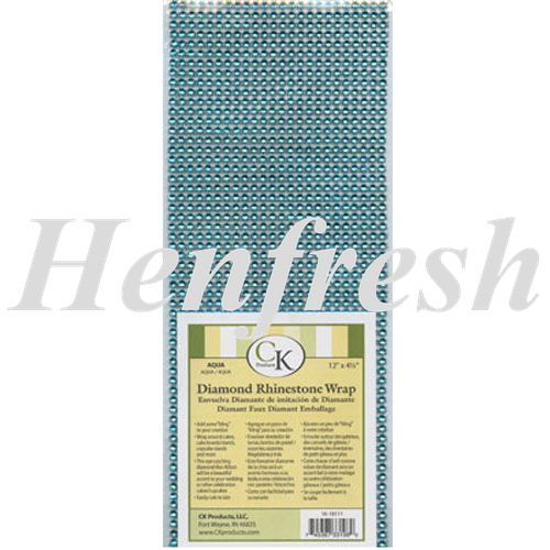 CK Rhinestone Wrap Aqua