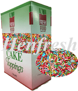 FFI Cake Top Sprinkles Rainbow 1.5kg