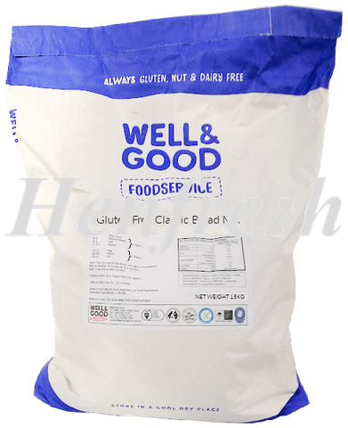 Well & Good Classic Bread Mix Gluten Free 15kg