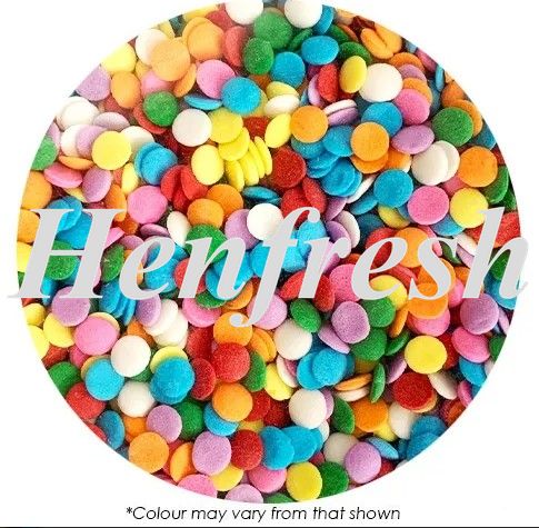 Sprink'd Confetti Sequins Rainbow 500gm