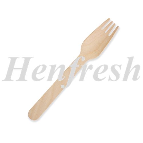 HU Cutlery Wooden Fork 160mm 1000