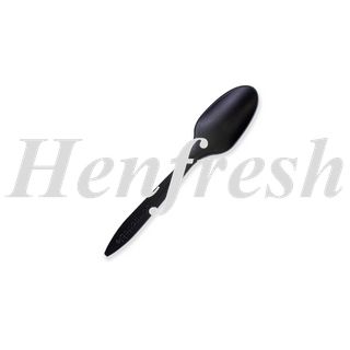 HU Cutlery Teaspoons Black Heavy Duty CPLA (2000)