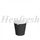 CA 4oz Single Wall Espresso Cup Black 1000