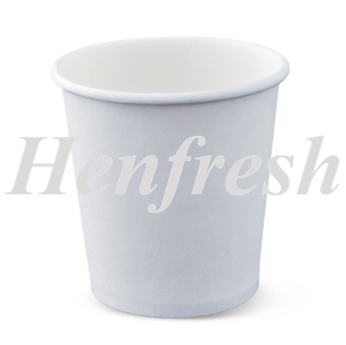 Detpak S/W 4oz White Paper Hot Cup (1000)