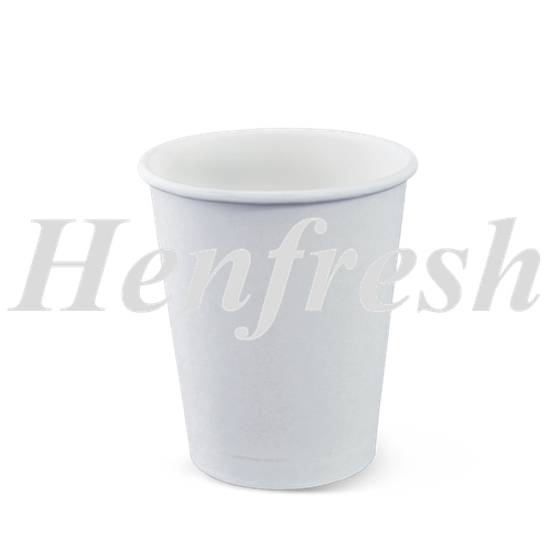 Detpak 8oz Single Wall Hot Cup White (1000)