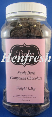iBake Dark Compound Chocolate 1.2kg