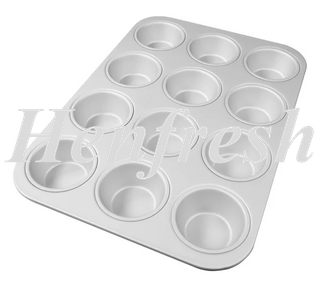 Fat Daddio's Muffin Pan Standard 12 Cup Tray
