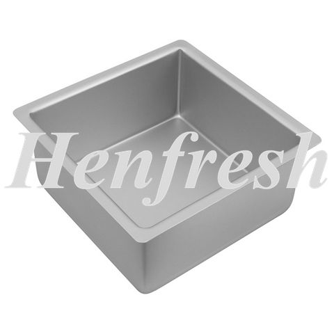 Bakemaster Anodised Square Deep Cake Pan 20x10cm