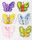 Butterfly Assorted Mini Sugar Decorations 54