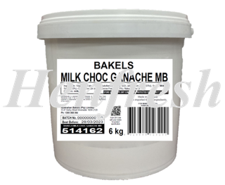 Bakels Milk Choc Ganache MB 6kg