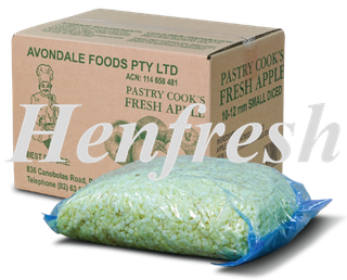 Avondale Fresh Diced Apple 10-12mm 10kg