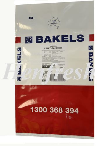 Bakels Fruit Cake Mix 15kg