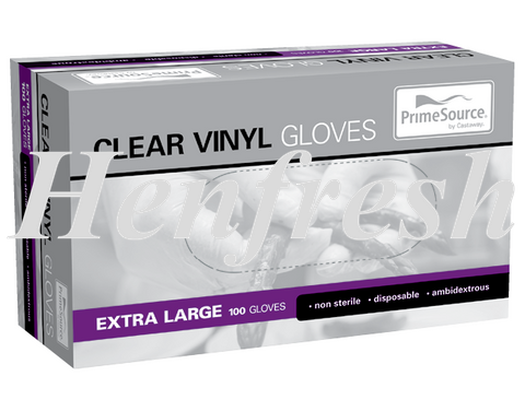 CA PrimeSource® Gloves Extra Large Vinyl 100