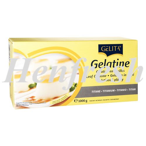 Gelita Gelatine Titanium Leaves 1kg