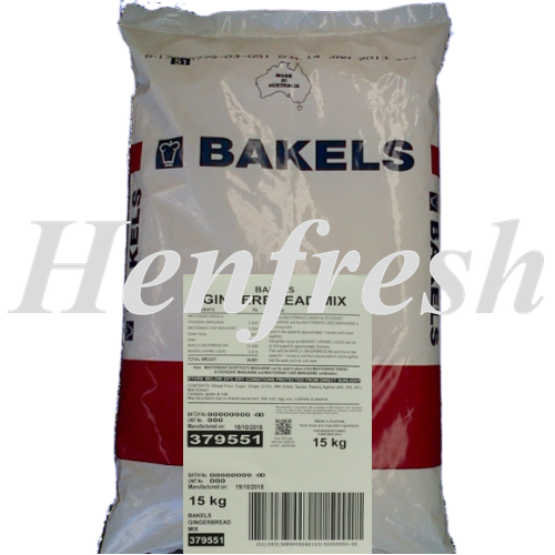Bakels Gingerbread Mix 15kg