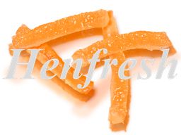 Orange Candied Thick Strips 4KG