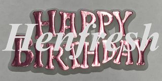 Pink Happy Birthday Signs (24)