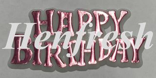 Pink Happy Birthday Signs (24)